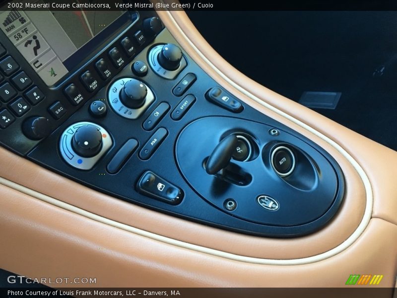 Verde Mistral (Blue Green) / Cuoio 2002 Maserati Coupe Cambiocorsa