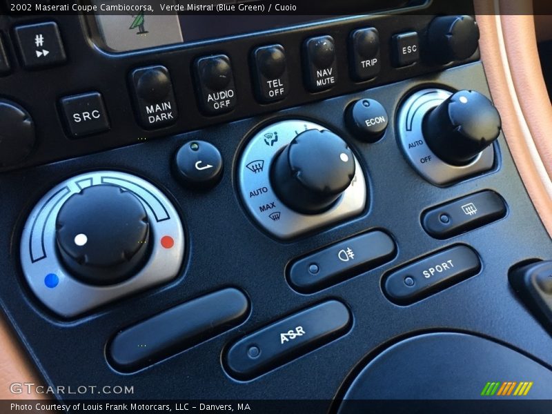 Verde Mistral (Blue Green) / Cuoio 2002 Maserati Coupe Cambiocorsa