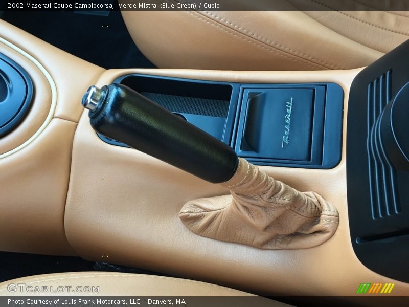 Verde Mistral (Blue Green) / Cuoio 2002 Maserati Coupe Cambiocorsa