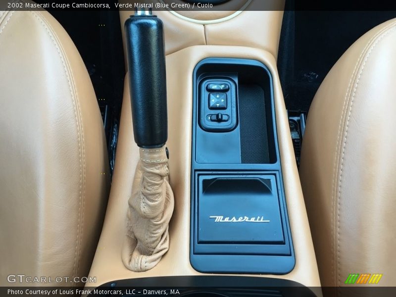 Verde Mistral (Blue Green) / Cuoio 2002 Maserati Coupe Cambiocorsa