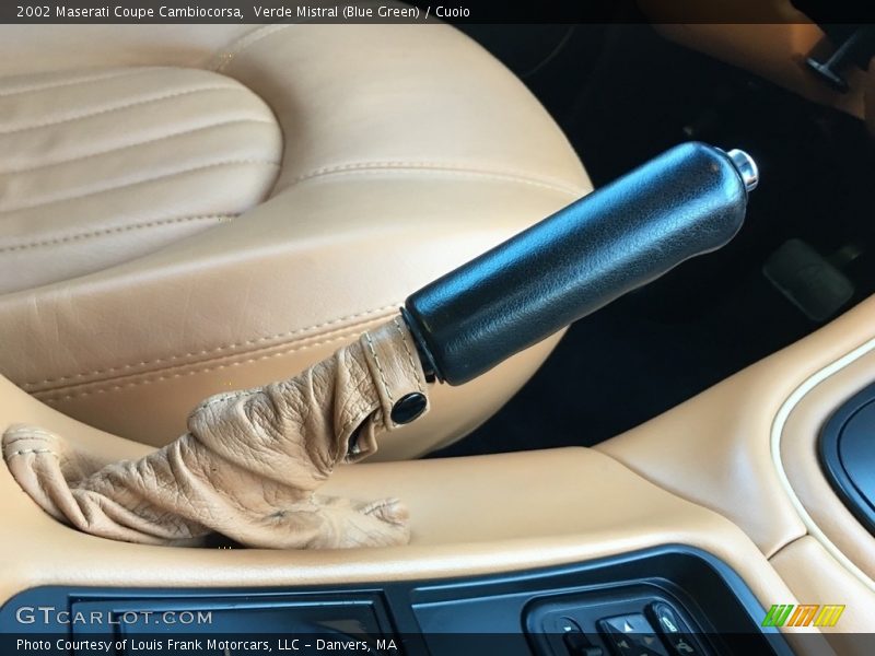 Verde Mistral (Blue Green) / Cuoio 2002 Maserati Coupe Cambiocorsa