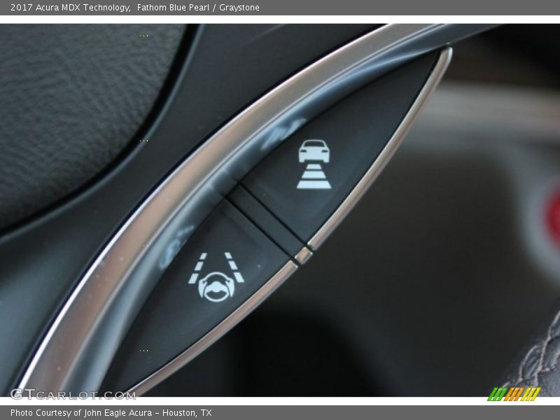 Fathom Blue Pearl / Graystone 2017 Acura MDX Technology