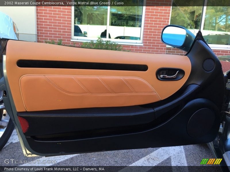 Verde Mistral (Blue Green) / Cuoio 2002 Maserati Coupe Cambiocorsa