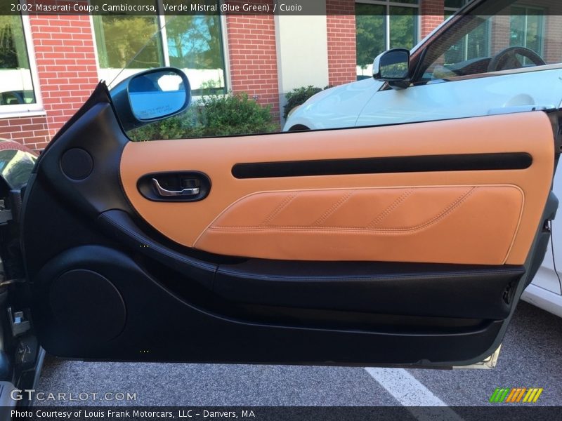 Verde Mistral (Blue Green) / Cuoio 2002 Maserati Coupe Cambiocorsa