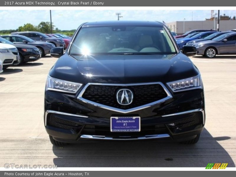 Crystal Black Pearl / Ebony 2017 Acura MDX Technology