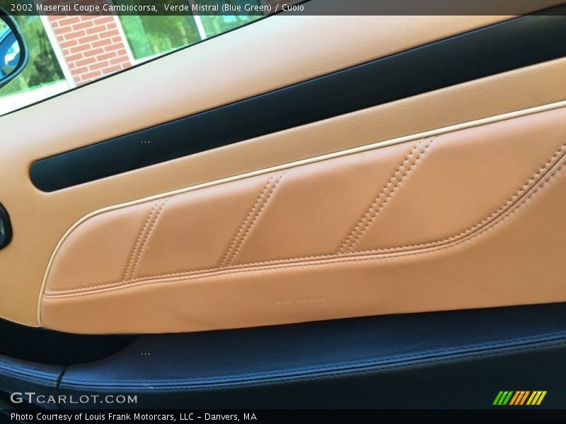 Verde Mistral (Blue Green) / Cuoio 2002 Maserati Coupe Cambiocorsa
