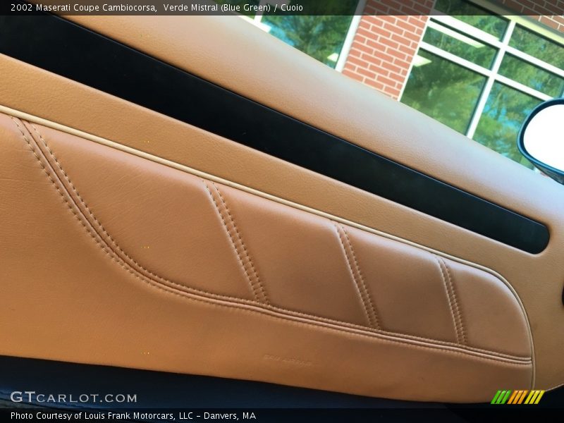 Verde Mistral (Blue Green) / Cuoio 2002 Maserati Coupe Cambiocorsa