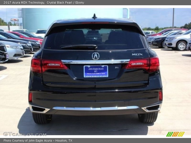 Crystal Black Pearl / Ebony 2017 Acura MDX Technology