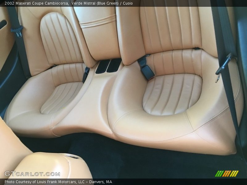 Verde Mistral (Blue Green) / Cuoio 2002 Maserati Coupe Cambiocorsa