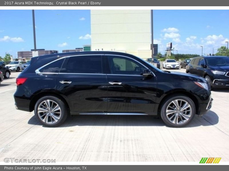 Crystal Black Pearl / Ebony 2017 Acura MDX Technology