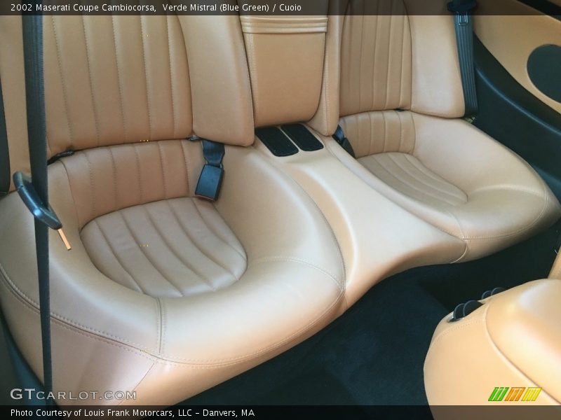 Verde Mistral (Blue Green) / Cuoio 2002 Maserati Coupe Cambiocorsa