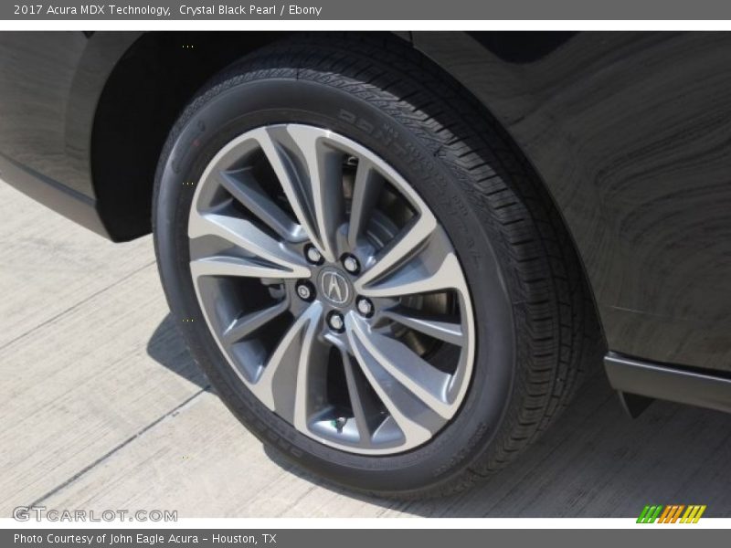 Crystal Black Pearl / Ebony 2017 Acura MDX Technology