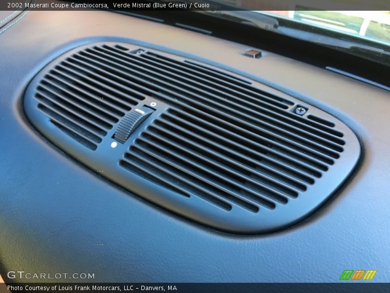 Verde Mistral (Blue Green) / Cuoio 2002 Maserati Coupe Cambiocorsa
