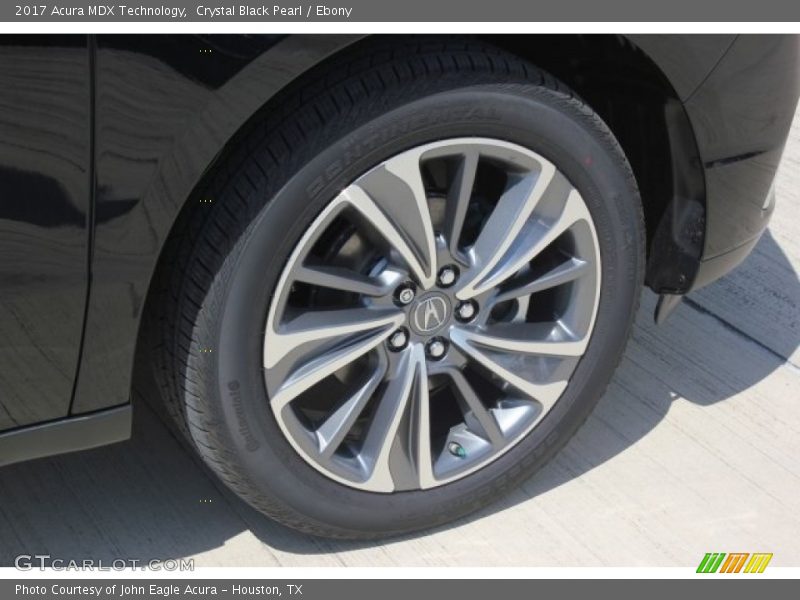 Crystal Black Pearl / Ebony 2017 Acura MDX Technology