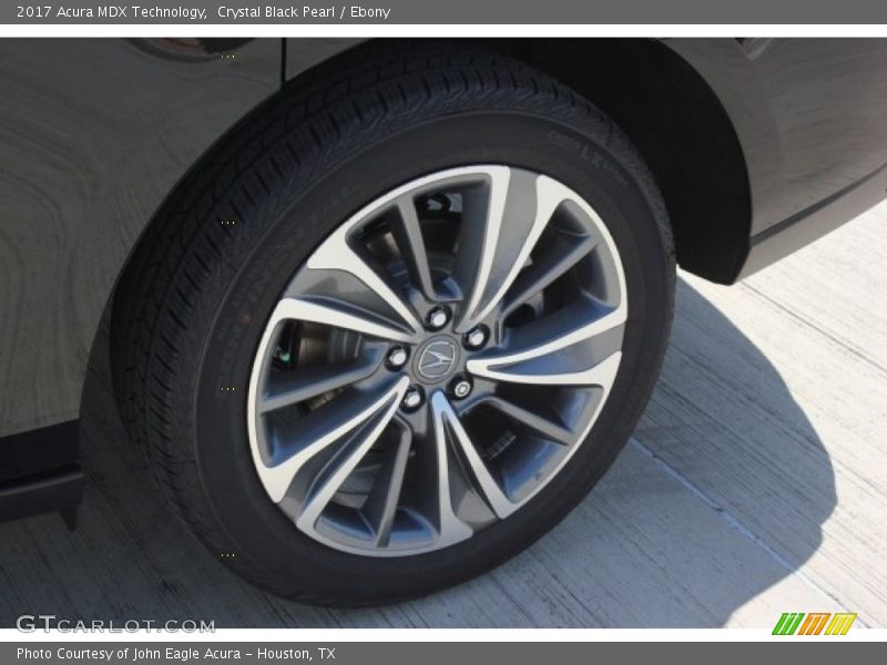 Crystal Black Pearl / Ebony 2017 Acura MDX Technology