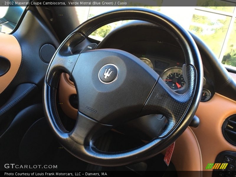 Verde Mistral (Blue Green) / Cuoio 2002 Maserati Coupe Cambiocorsa