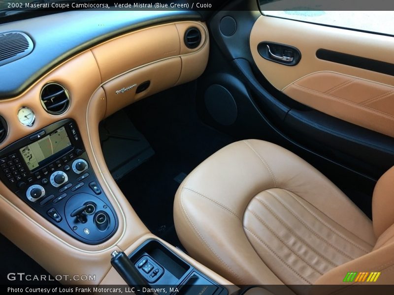 Verde Mistral (Blue Green) / Cuoio 2002 Maserati Coupe Cambiocorsa