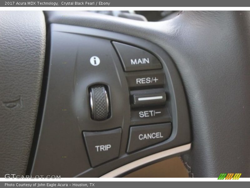 Crystal Black Pearl / Ebony 2017 Acura MDX Technology