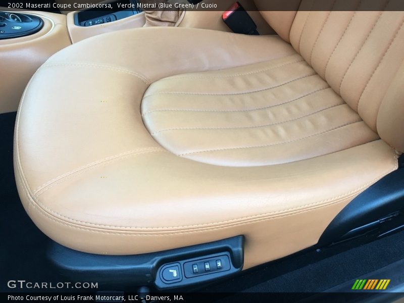 Verde Mistral (Blue Green) / Cuoio 2002 Maserati Coupe Cambiocorsa