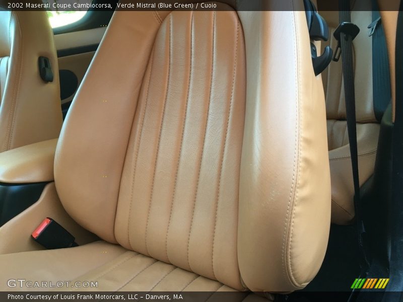 Verde Mistral (Blue Green) / Cuoio 2002 Maserati Coupe Cambiocorsa