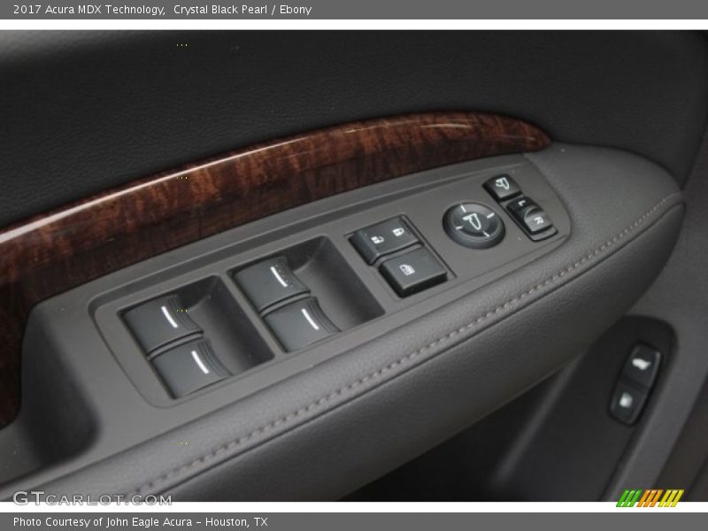 Crystal Black Pearl / Ebony 2017 Acura MDX Technology