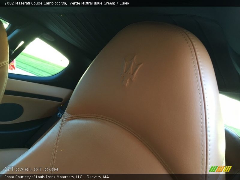 Verde Mistral (Blue Green) / Cuoio 2002 Maserati Coupe Cambiocorsa