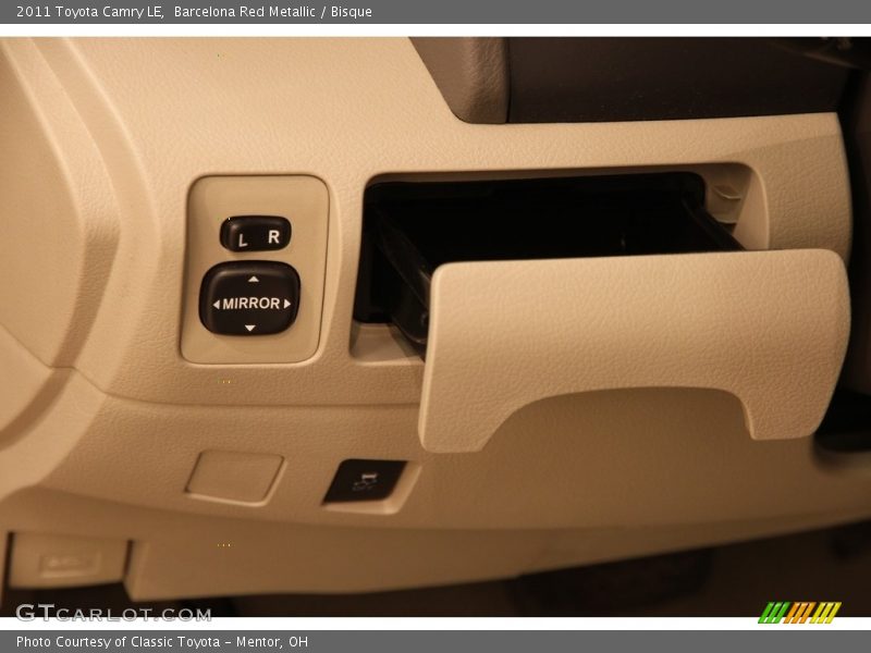 Barcelona Red Metallic / Bisque 2011 Toyota Camry LE