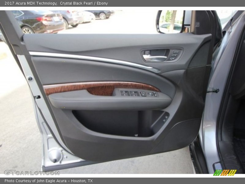 Crystal Black Pearl / Ebony 2017 Acura MDX Technology