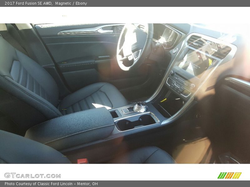 Magnetic / Ebony 2017 Ford Fusion SE AWD