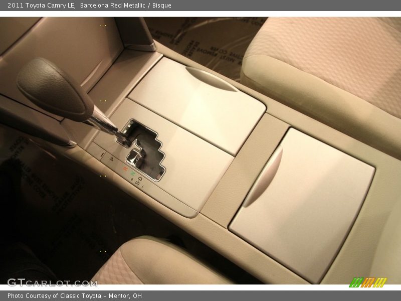 Barcelona Red Metallic / Bisque 2011 Toyota Camry LE