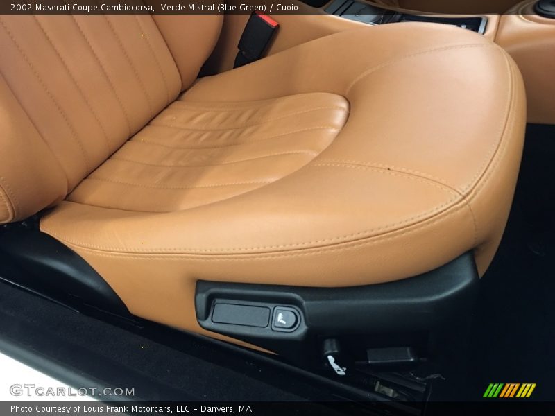Verde Mistral (Blue Green) / Cuoio 2002 Maserati Coupe Cambiocorsa