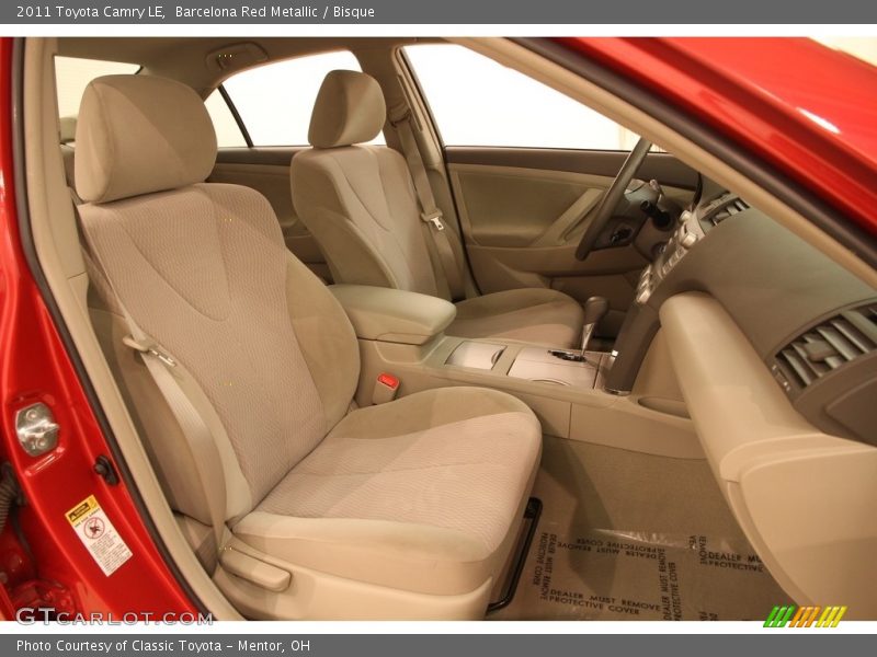 Barcelona Red Metallic / Bisque 2011 Toyota Camry LE