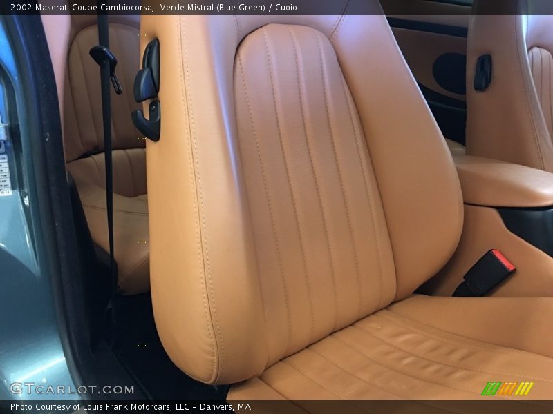 Verde Mistral (Blue Green) / Cuoio 2002 Maserati Coupe Cambiocorsa
