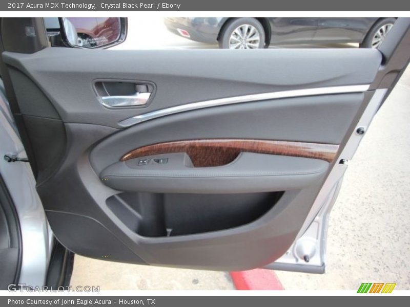 Crystal Black Pearl / Ebony 2017 Acura MDX Technology