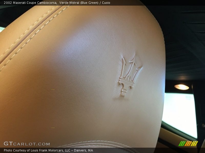 Verde Mistral (Blue Green) / Cuoio 2002 Maserati Coupe Cambiocorsa