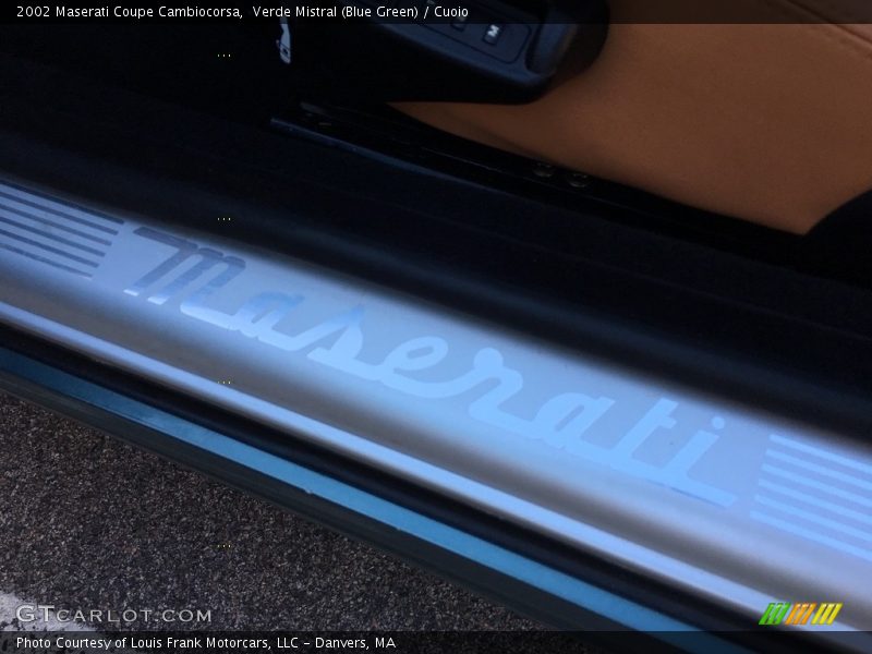 Verde Mistral (Blue Green) / Cuoio 2002 Maserati Coupe Cambiocorsa