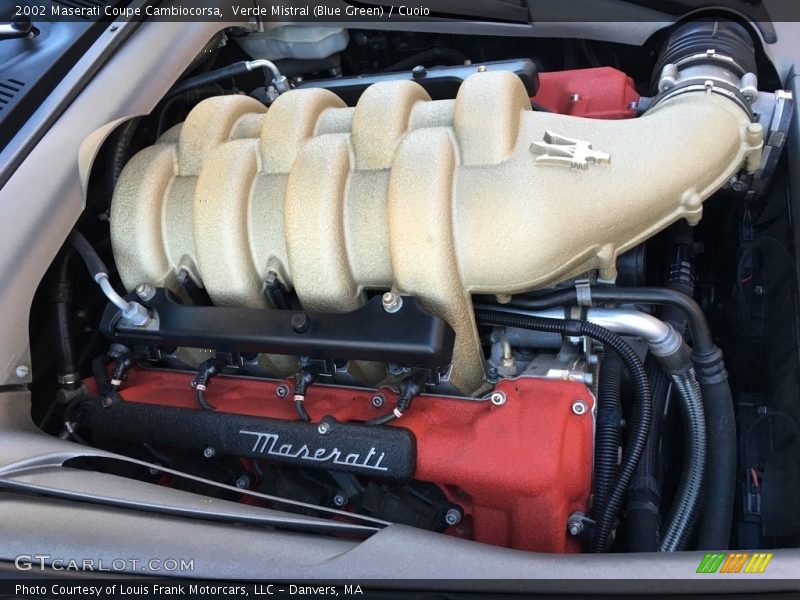 Verde Mistral (Blue Green) / Cuoio 2002 Maserati Coupe Cambiocorsa