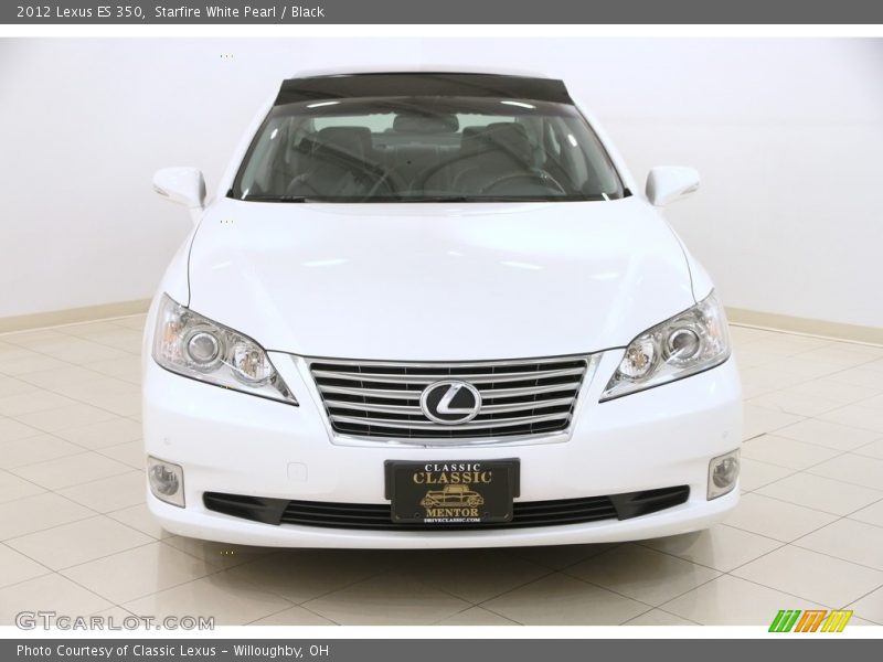 Starfire White Pearl / Black 2012 Lexus ES 350