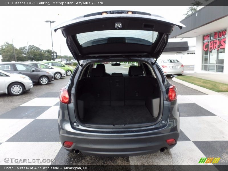 Metropolitan Gray Mica / Black 2013 Mazda CX-5 Touring