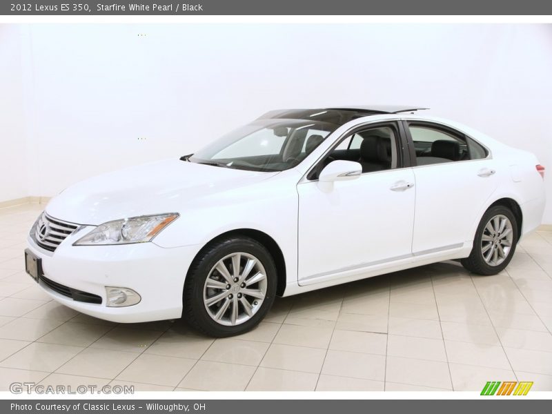 Starfire White Pearl / Black 2012 Lexus ES 350