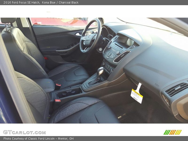 Kona Blue / Charcoal Black 2016 Ford Focus SE Hatch