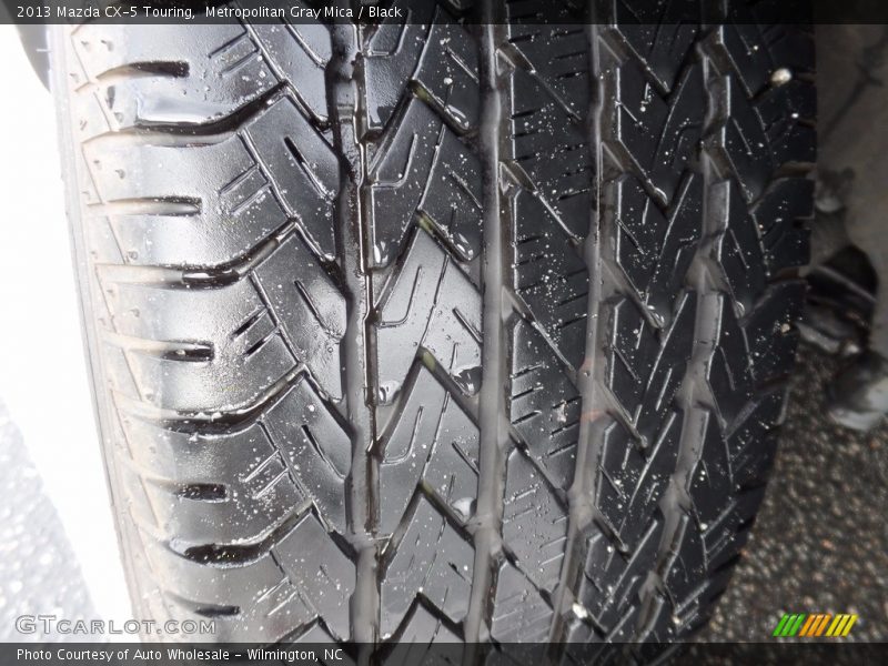 Metropolitan Gray Mica / Black 2013 Mazda CX-5 Touring
