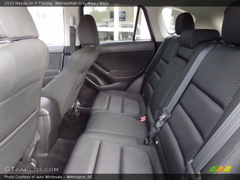 Metropolitan Gray Mica / Black 2013 Mazda CX-5 Touring