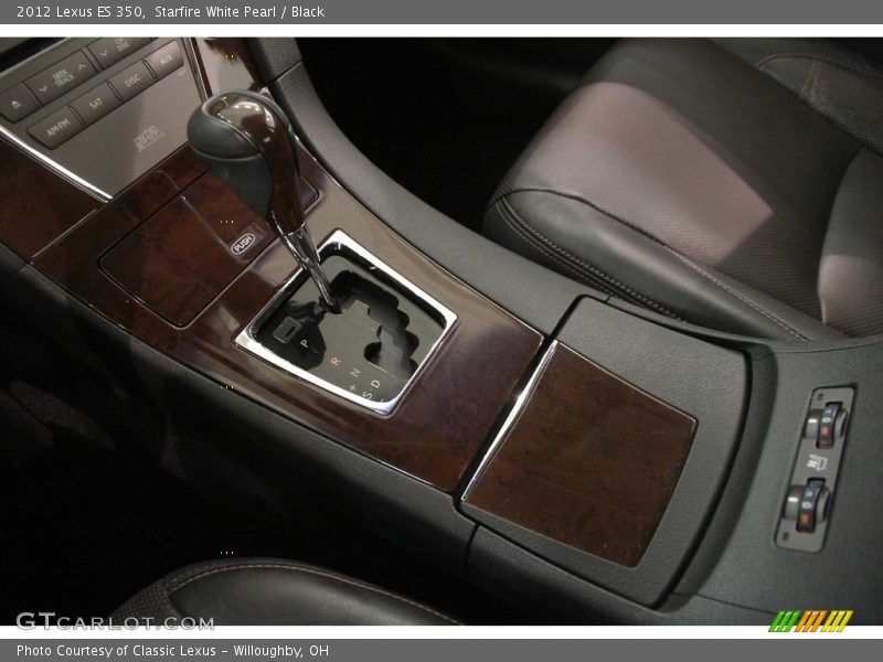 Starfire White Pearl / Black 2012 Lexus ES 350