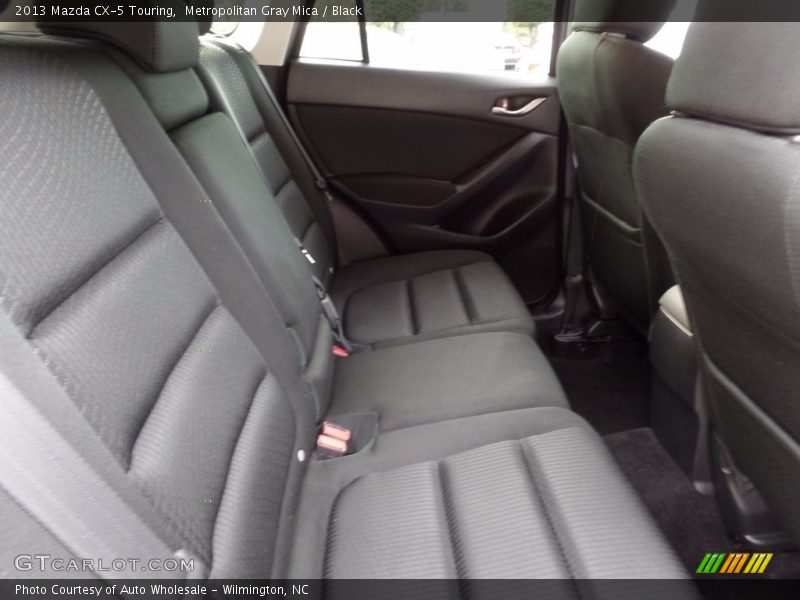 Metropolitan Gray Mica / Black 2013 Mazda CX-5 Touring