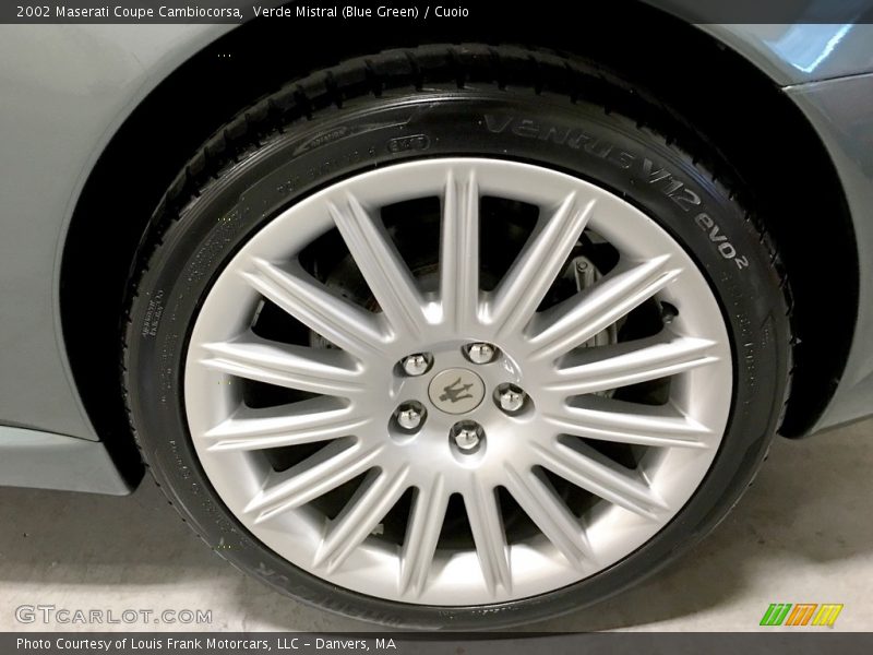 Verde Mistral (Blue Green) / Cuoio 2002 Maserati Coupe Cambiocorsa