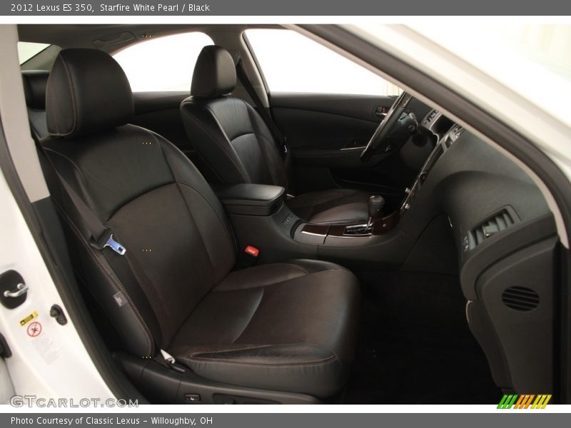 Starfire White Pearl / Black 2012 Lexus ES 350