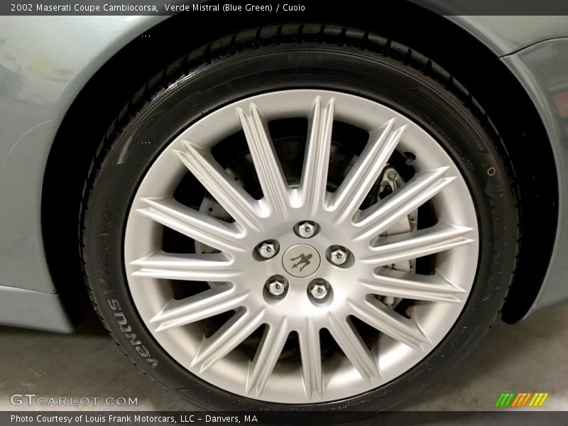Verde Mistral (Blue Green) / Cuoio 2002 Maserati Coupe Cambiocorsa