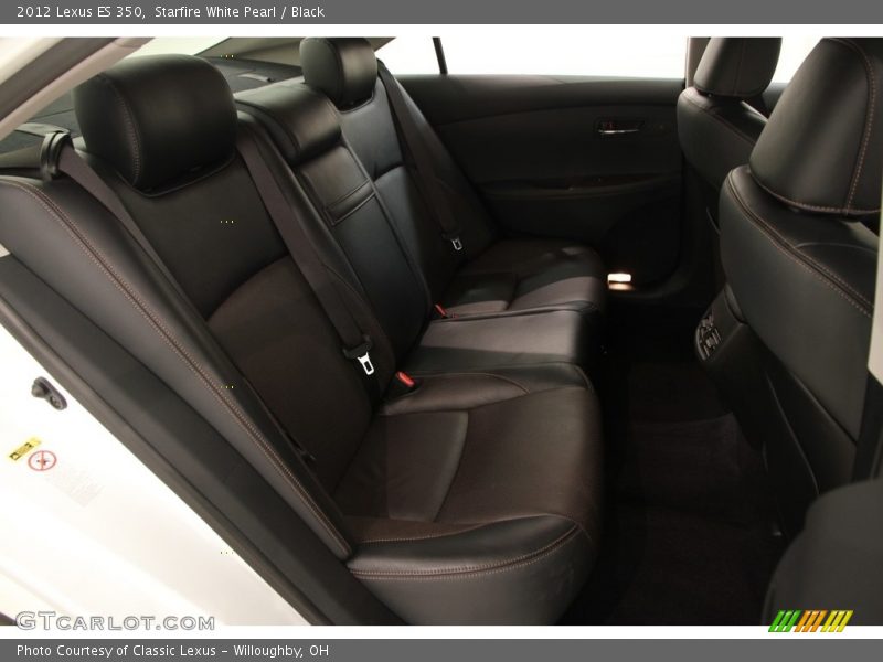 Starfire White Pearl / Black 2012 Lexus ES 350