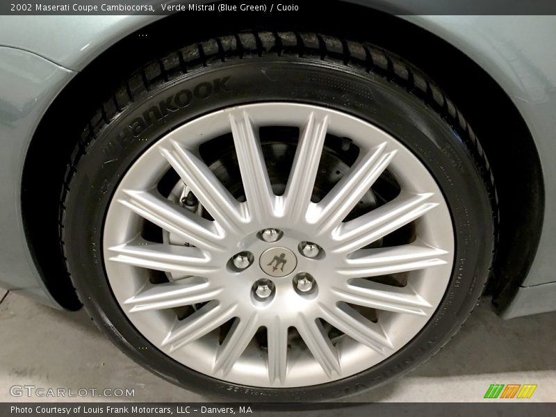 Verde Mistral (Blue Green) / Cuoio 2002 Maserati Coupe Cambiocorsa